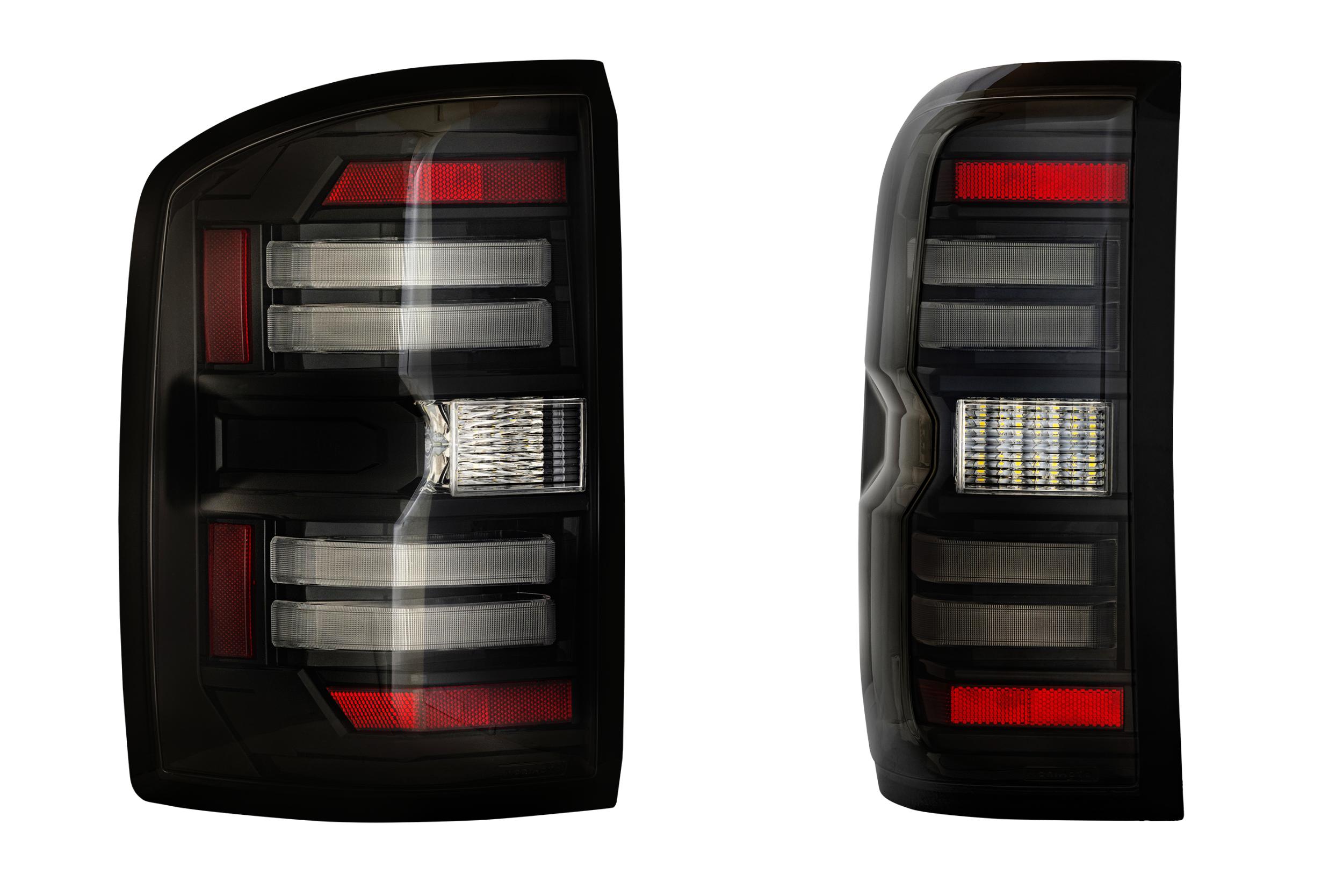 GMC Sierra HD (15-19) Morimoto XB Smoked LED Tail Lights | MM LF731